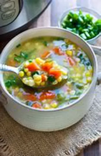 Sweet Corn Veg (Soup)